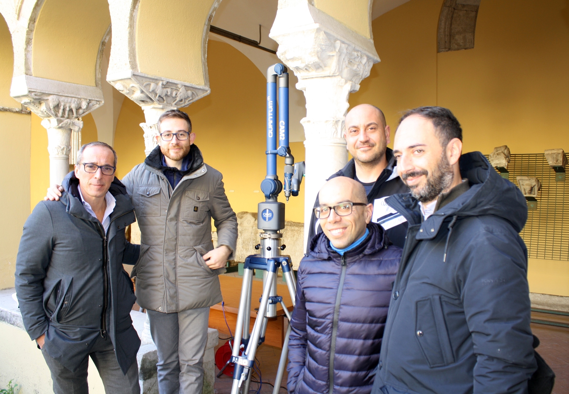 Il Pulvino “Nativita’ del chiostro di Santa Sofia in 3d