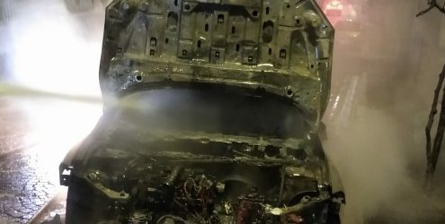 Sorbo Serpico| Auto in fiamme nella tarda serata di ieri, indagano in corso dei carabinieri