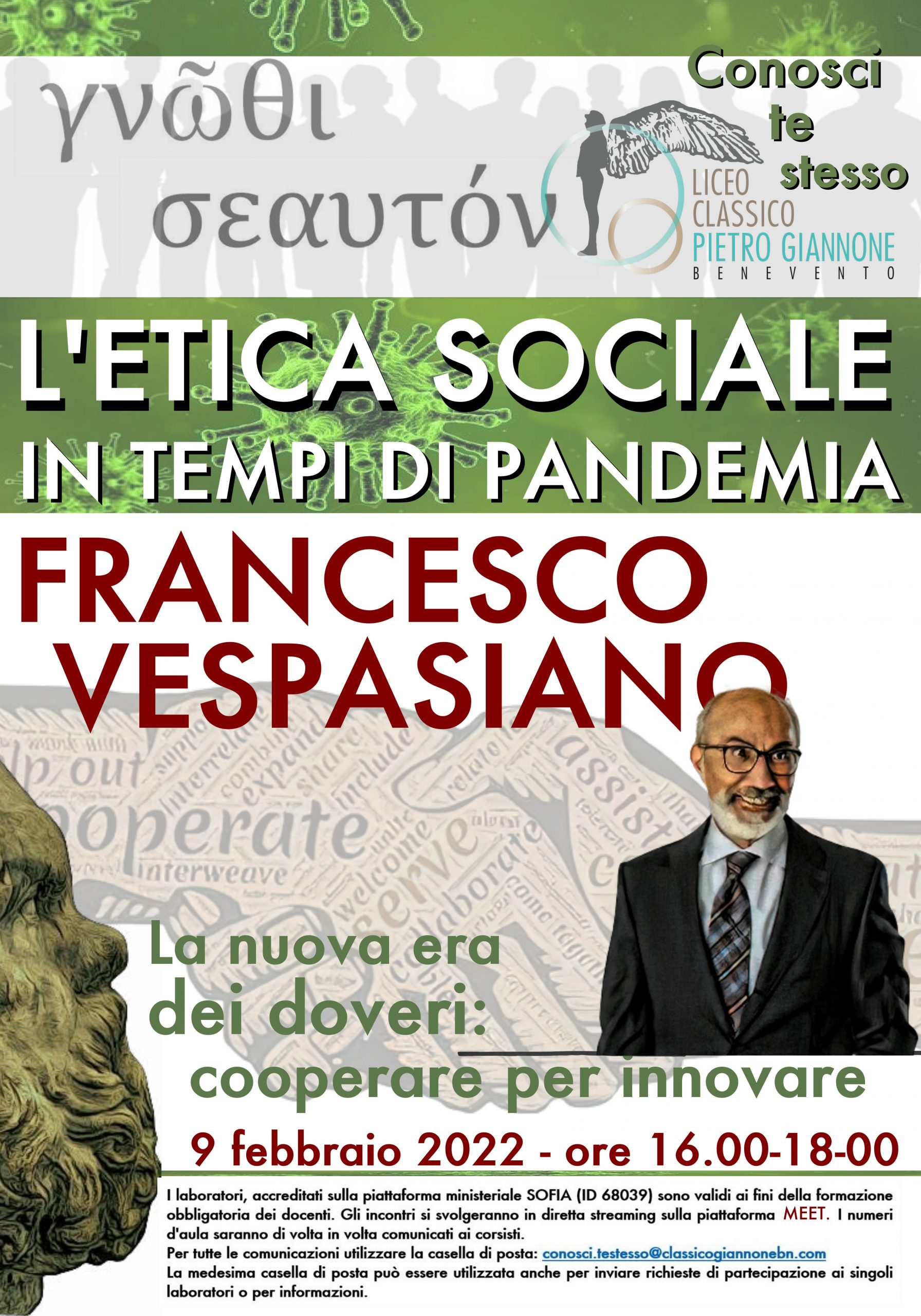 Liceo Giannone: corso di filosofia Gnoti seautòn con il prof. Vespasiano