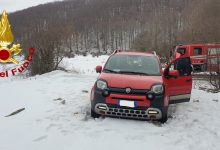 Calabritto| Bloccato sulla neve, un uomo percorrere 12km a piedi per richiedere aiuto