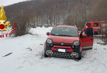 Calabritto| Bloccato sulla neve, un uomo percorrere 12km a piedi per richiedere aiuto