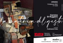 Al Museo Arcos domani l’inaugurazione della mostra “La materia del gesto. Carmine Di Ruggiero”