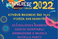 Il “Carnevale Vennerese” si festeggia in piazza con tante sorprese