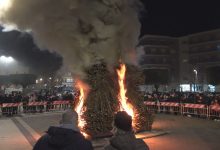 Il falò di San Sabino torna a “riscaldare” Atripalda