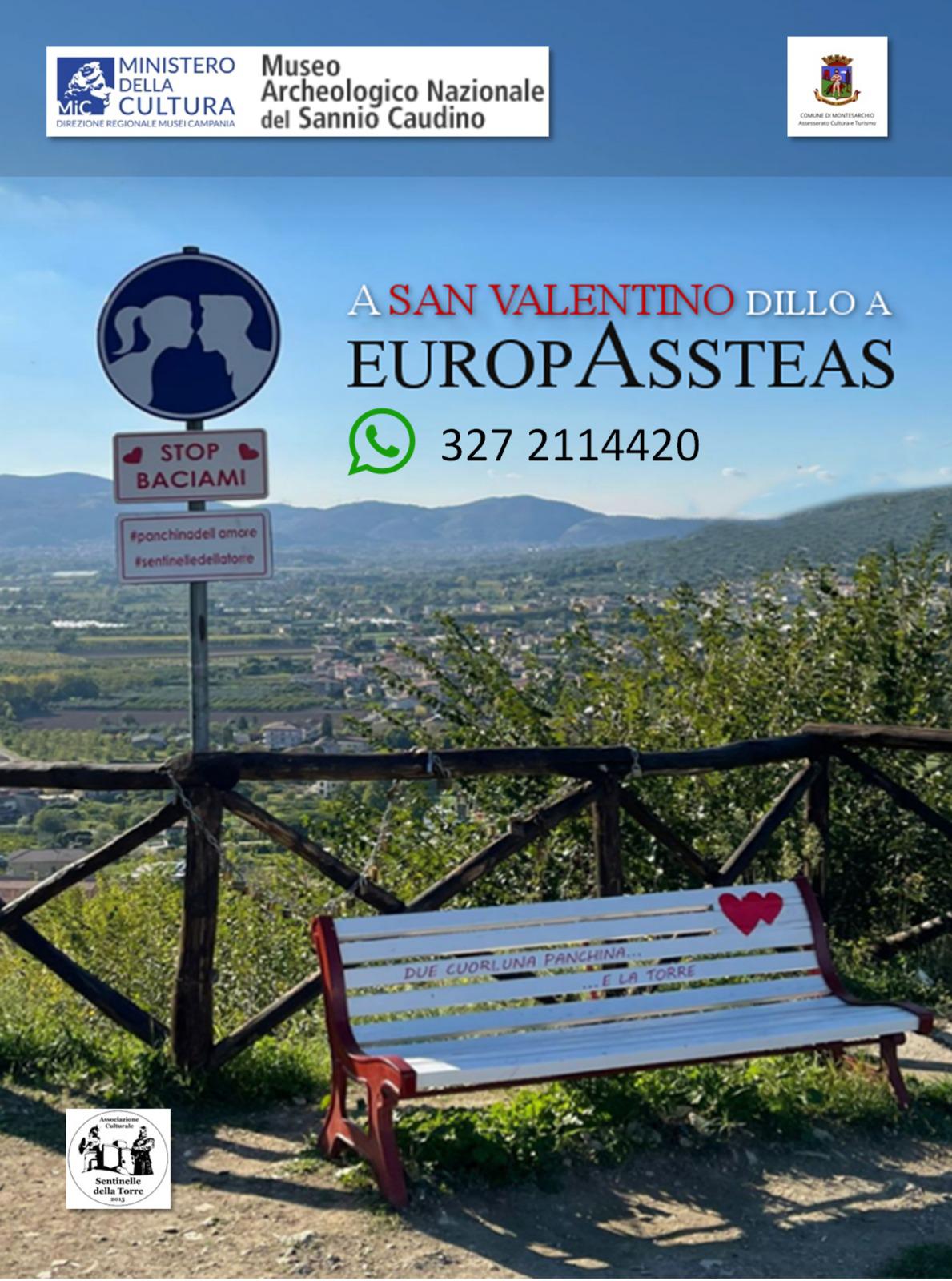 San Valentino, il Museo del Sannio lancia il contest “Dillo a EuropAssteas”