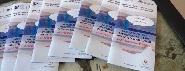 “Ci vediamo al San Felice”, questa settimana conversazione con Maurizio Cimino e la presentazione de libro di Elena Nugnes