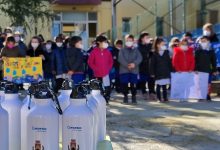 Il Tour Plastic Free di Gesesa accolto dai bambini della scuola di Castelpoto