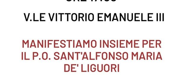 “In Movimento per l’ospedale”: sabato la manifestazione a Sant’Agata de’ Goti