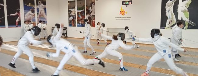 All’Accademia Olimpica Beneventana di Scherma allenamento federale riservato alla categorie giovanili