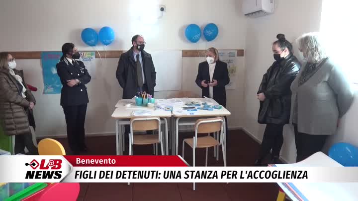 Figli dei detenuti, una stanza per l’accoglienza<span class='video_title_tag'> -Video</span>