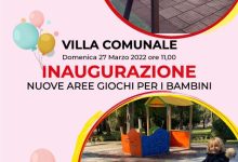 Benevento| Nuova area giochi nella villa Comunale, domenica l’inaugurazione