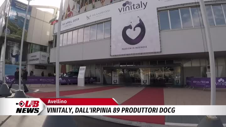 Vinitaly, dall’Irpinia 89 produttori docg<span class='video_title_tag'> -Video</span>