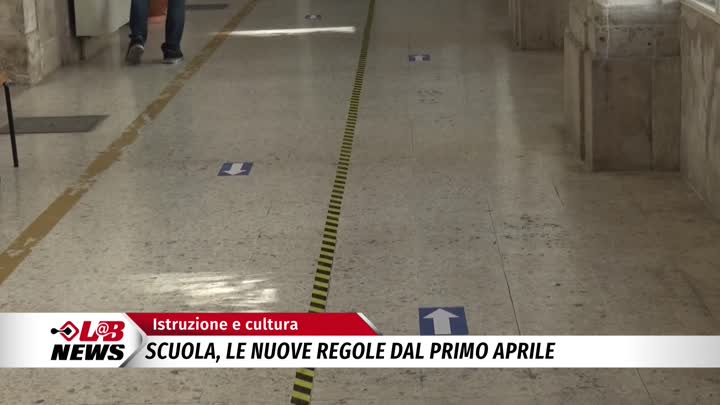Scuola, le nuove regole dal primo aprile<span class='video_title_tag'> -Video</span>