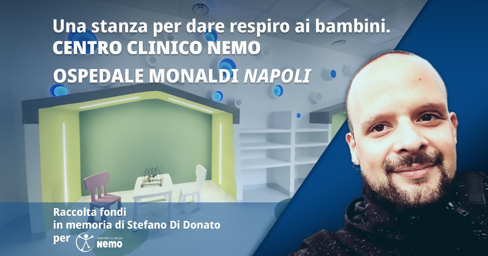 Una stanza del Monaldi di Napoli in ricordo dell’amore per i bambini di Stefano Donadio