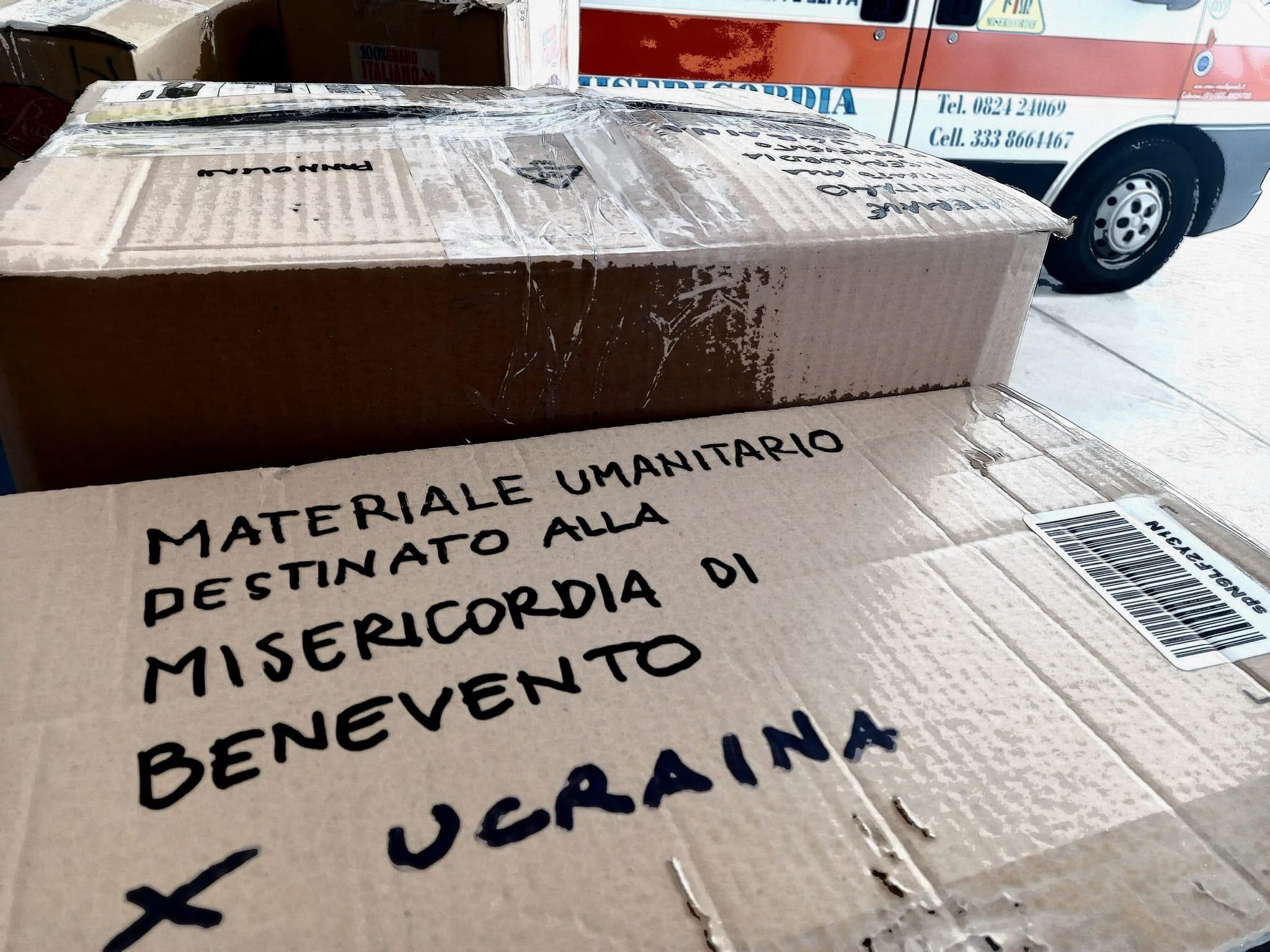 Aiuti per l’Ucraina: la Misericordia continua l’attività di raccolta: l’elenco dei beni di prima necessità