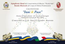 “Inni di Pace”, sabato concerto-evento del Conservatorio “Nicola Sala” di Benevento