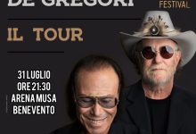 BCT Music Festival, il 31 luglio il concerto di Antonello Venditti e Francesco De Gregori