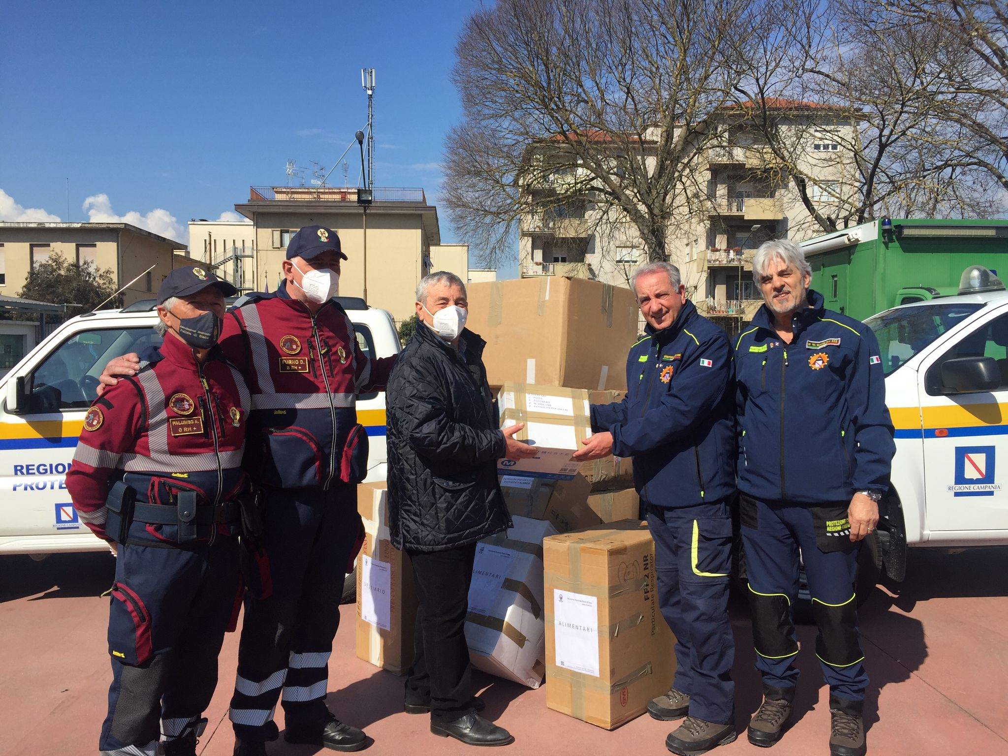 Benevento: Protezione Civile e ANPS insieme per la solidarietà