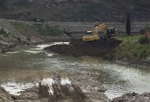 Reino, scoppia la polemica per i lavori sul torrente Reinello