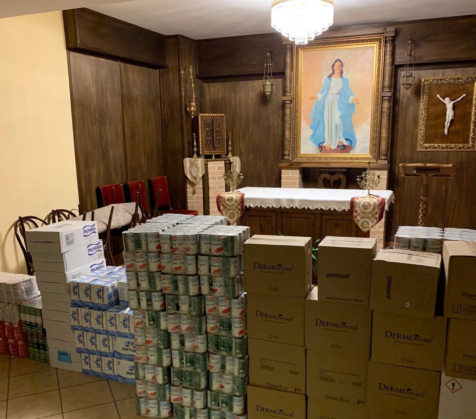 Avellino| Spesa sociale e solidale, Totalife e Chiesa di Rione Parco insieme per le famiglie avellinesi e i profughi ucraini