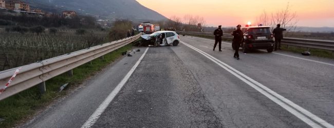 Incidente mortale tra Solopaca e Paupisi, morto un giovane