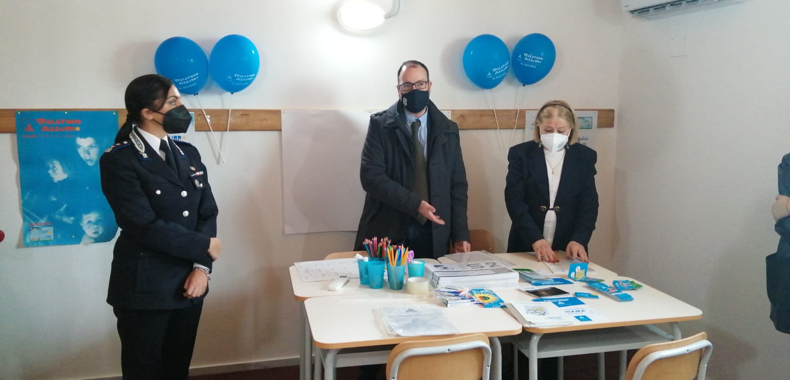 Carcere di Capodimonte, inaugurato spazio dedicato ai bambini in visita ai genitori detenuti