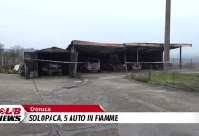 Solopaca 5 auto in fiamme, indagano i carabinieri<span class='video_title_tag'> -Video</span>