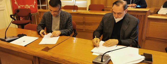 Sottoscritto un accordo per l’attivazione di una collaborazione istituzionale tra il Comune e l’Università degli Studi del Sannio