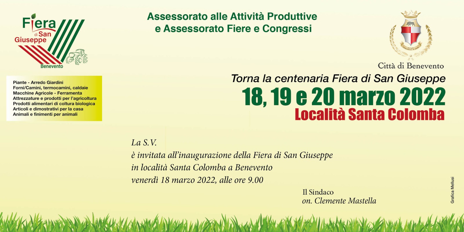 Benevento| Fiera di San Giuseppe, venerdi l’inaugurazione: 120 gli espositori