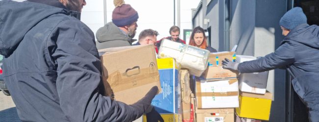 Da Avellino a Przemysl, l’assessore Luongo e le associazioni “Vera” e “Nuova Dimensione” portano pacchi agli ucraini
