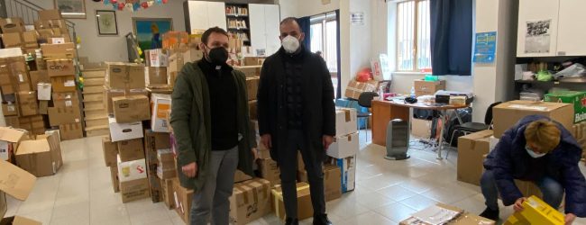 Avellino| Solidarietà al popolo ucraino, al centro anziani il consigliere regionale Petitto