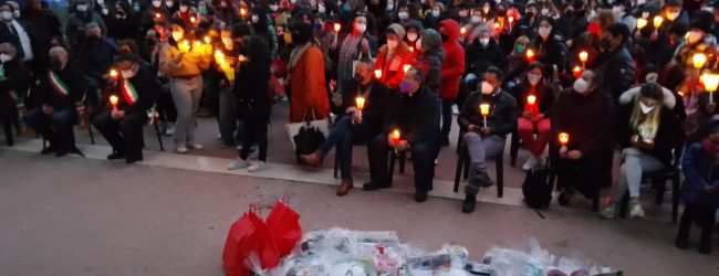 San Leucio Del Sannio| La fiaccolata della speranza contro la guerra in Ucraina