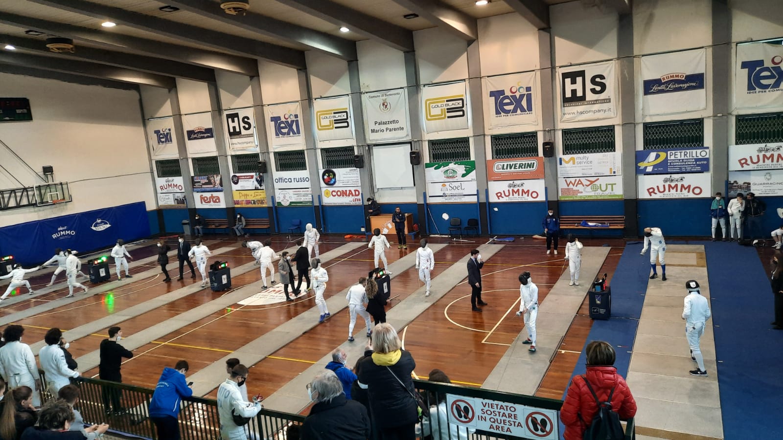 Benevento, successo per la prova regionale “Coppa Italia Assoluti” di scherma