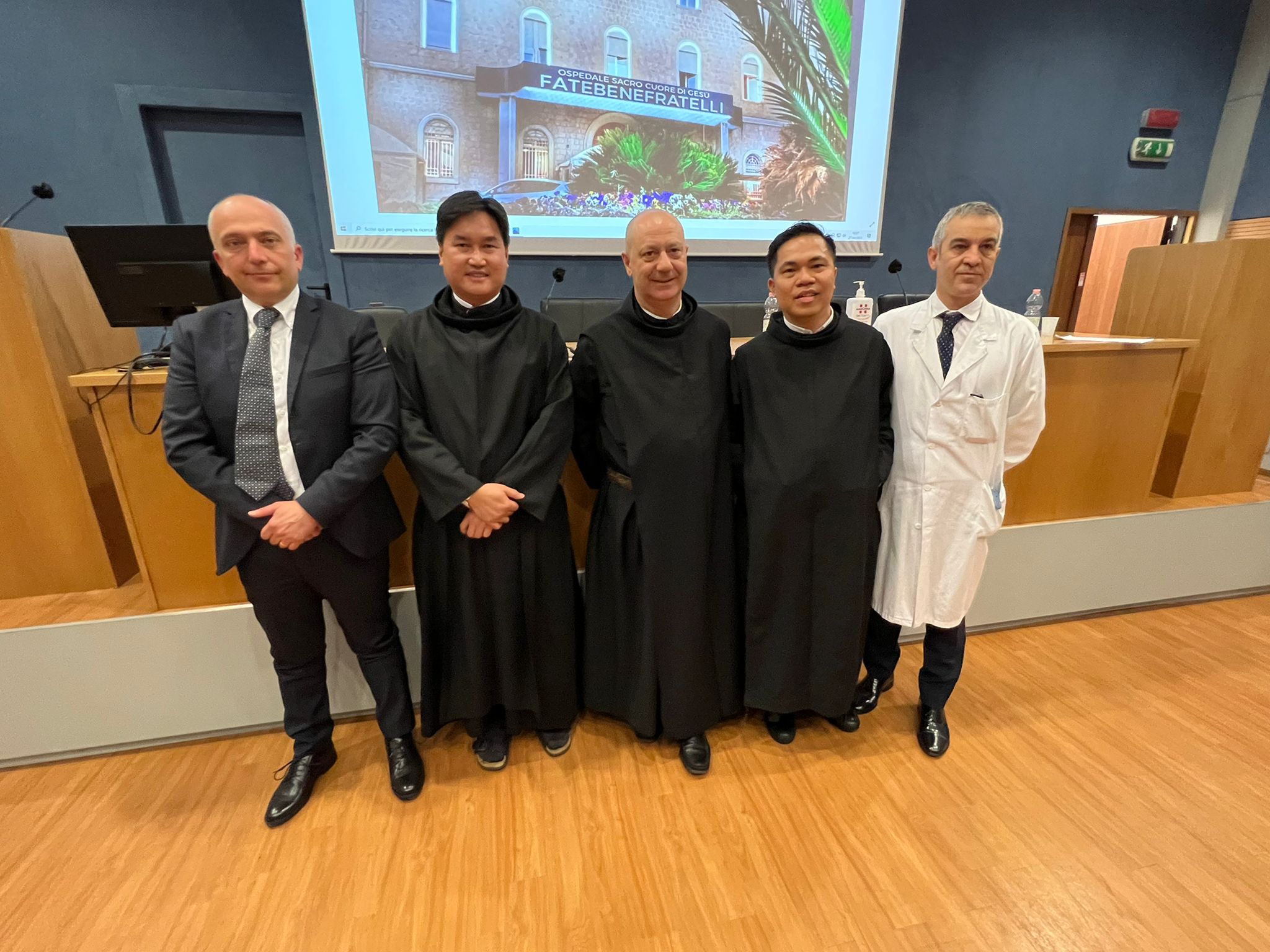 Ospedale Fatebenefratelli di Benevento: Fra Lorenzo Gamos è il nuovo superiore