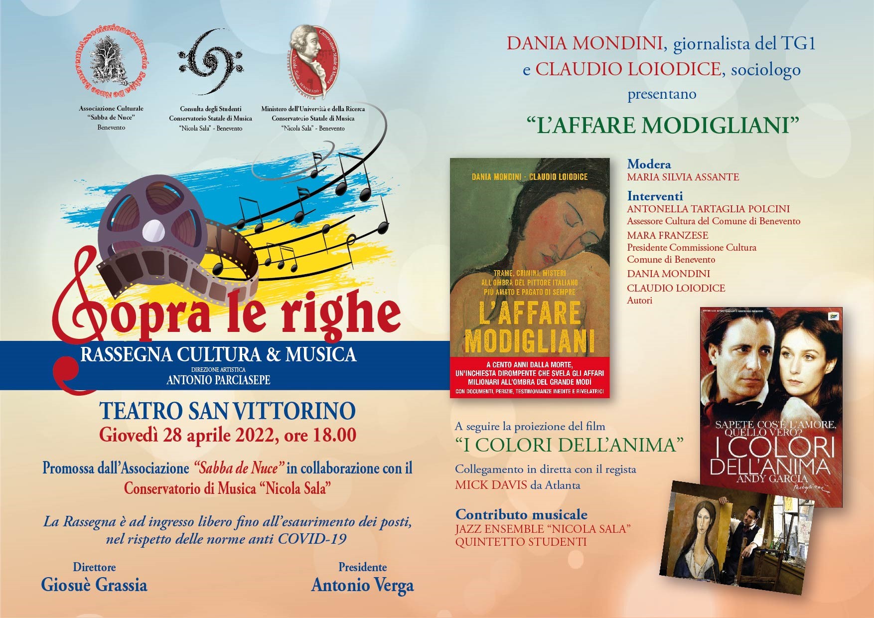Teatro San Vittorino di Benevento,domani il primo appuntamento con la rassegna “Sopra le Righe”