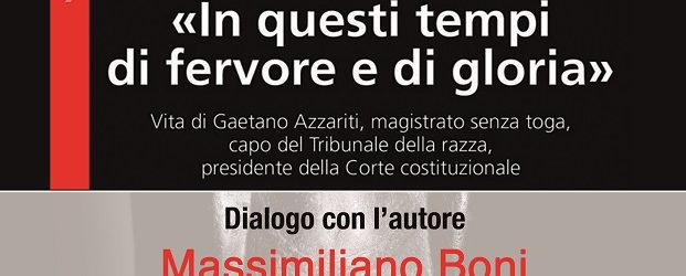 “In questi tempi di fervore e di gloria”, domenica al Museo Arcos la presentazione del saggio di Massimiliano Boni