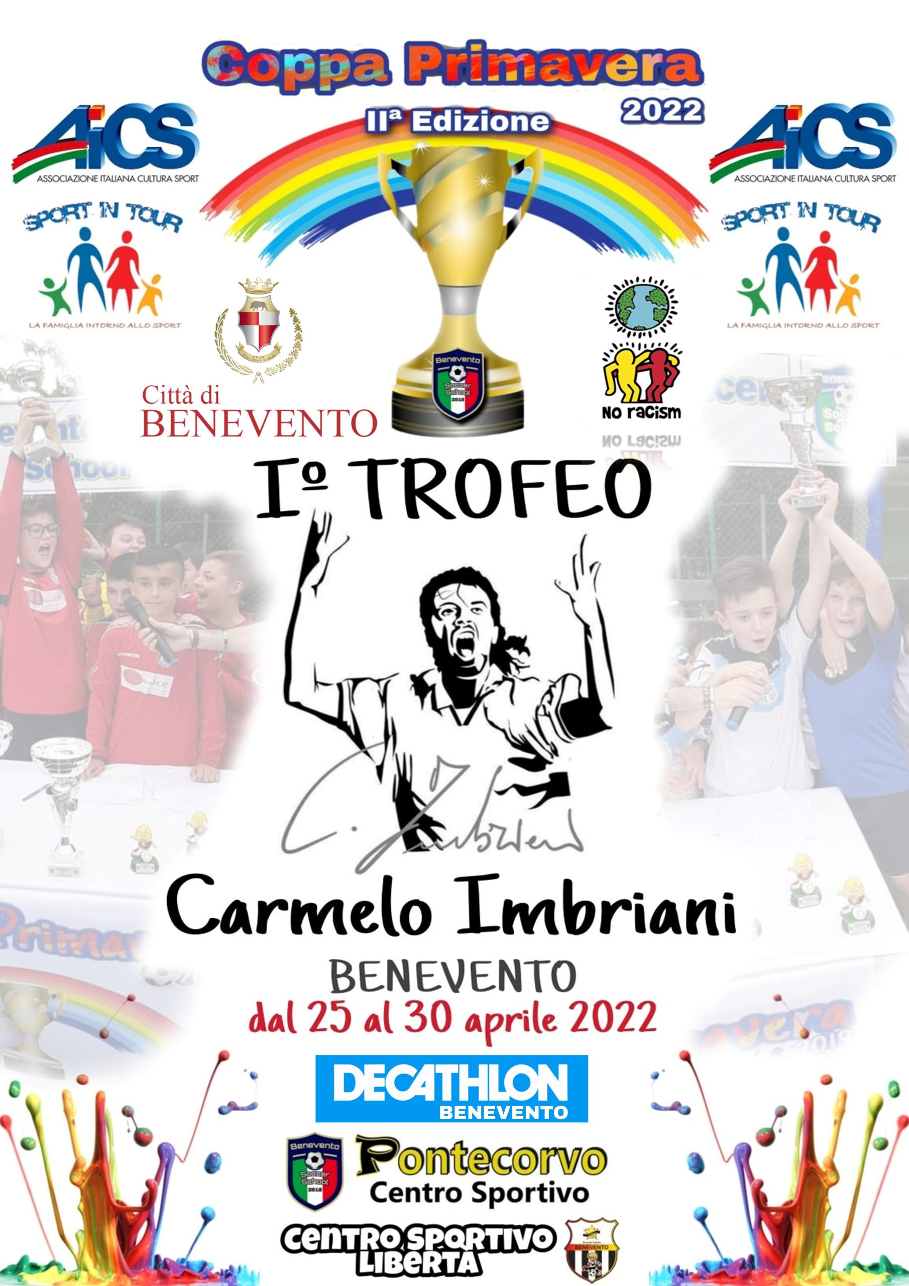 Benevento, il torneo di calcio giovanile “Coppa Primavera” sarà dedicato alla memoria di Carmelo Imbriani