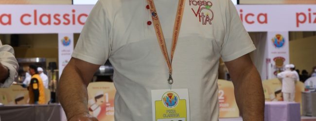 Campionato mondiale di pizza,  Michelangelo Gentile di Telese Terme si aggiudica il quarto posto