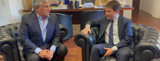 Forza Italia, il vice coordinatore regionale Rubano incontra Tajani