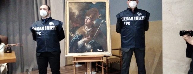 Ritrovato a Malta un antico quadro di San Gennaro, era stato rubato 52 anni fa nel Sannio
