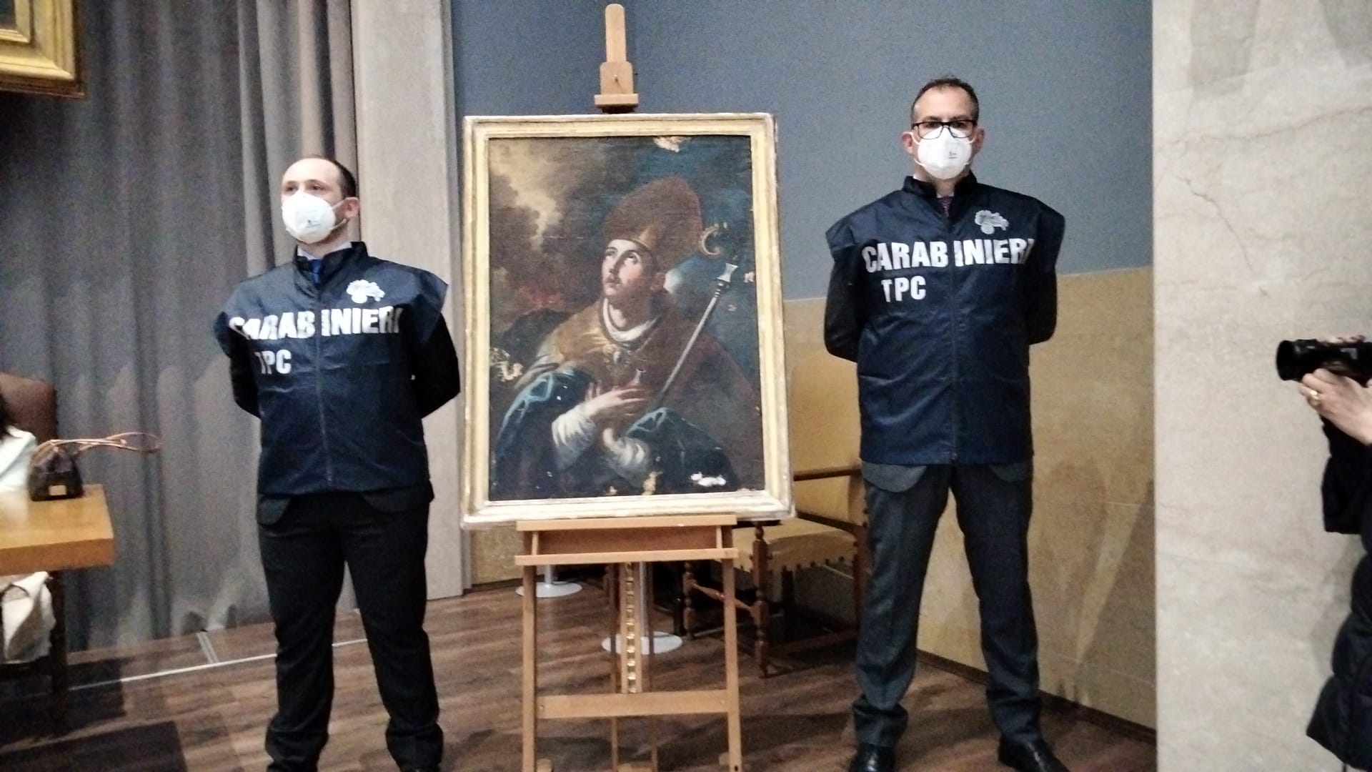 Ritrovato a Malta un antico quadro di San Gennaro, era stato rubato 52 anni fa nel Sannio