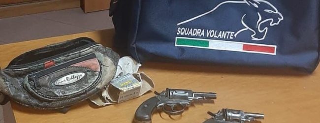 Quindici| Detenzione illegale di pistole e proiettili, ai domiciliari un 76enne
