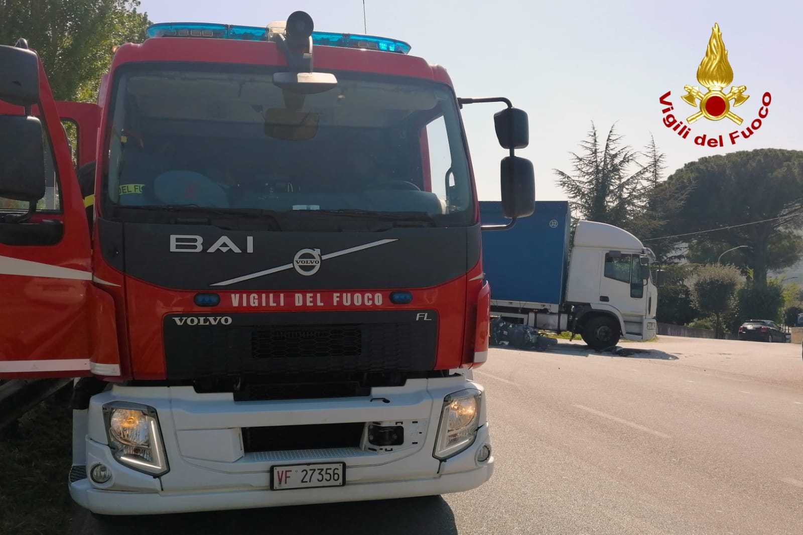 Montoro| Camion contro moto, 35enne trasportato al “Moscati” di Avellino