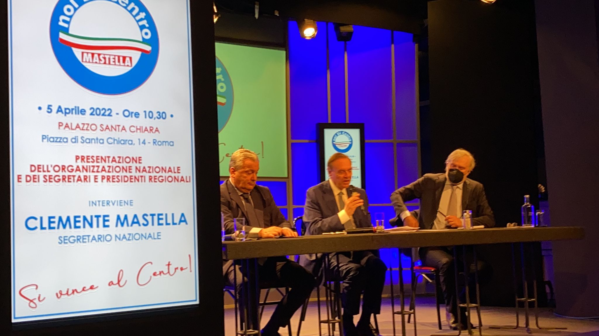 Noi di Centro, Mastella a Roma “catechizza” il suo partito