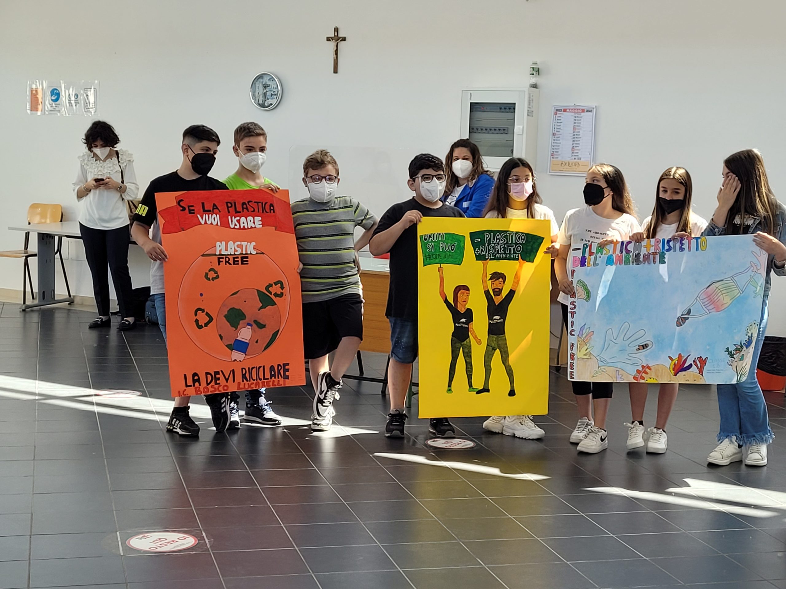 I .C.G.B. Lucarelli di Benevento diventa Plastic Free grazie a GESESA