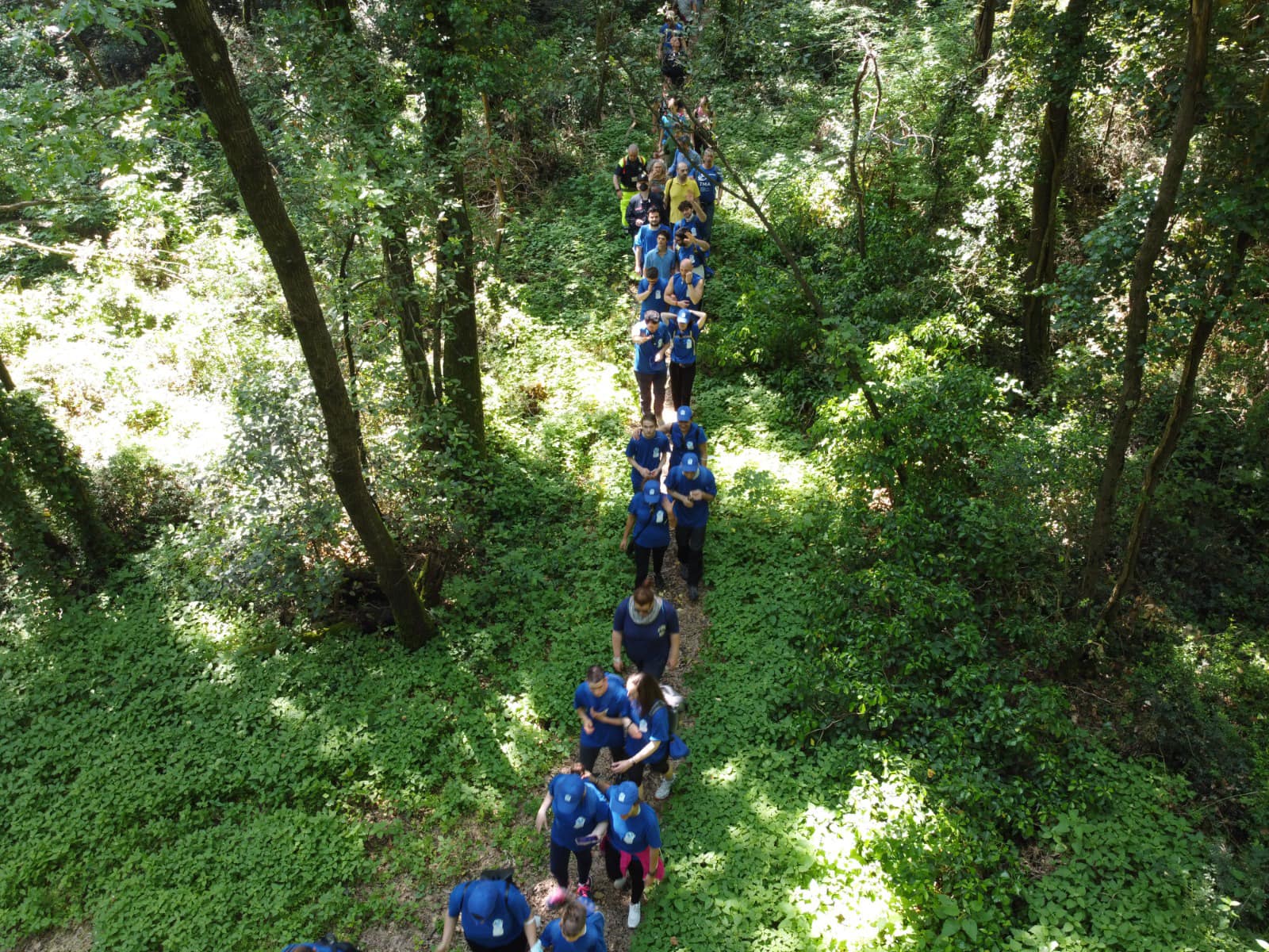 Telese Terme ha ospitato la Staffetta Blu per l’autismo