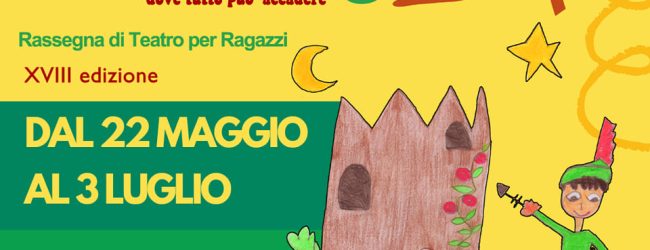 Il 22 maggio al via la diciottesima edizione della rassegna di teatro per ragazzi “Il Paese dei sogni’