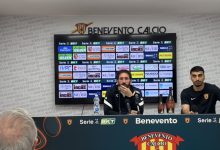 Benevento, Caserta: “Vogliamo riconquistare tutti, ora c’è un’atmosfera diversa. Questione Lapadula? Acqua passata, andremo anche a cena insieme””