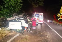 Avellino| Incidente sulla Variante, 3 veicoli coinvolti: auto si ribalta, donna al Moscati