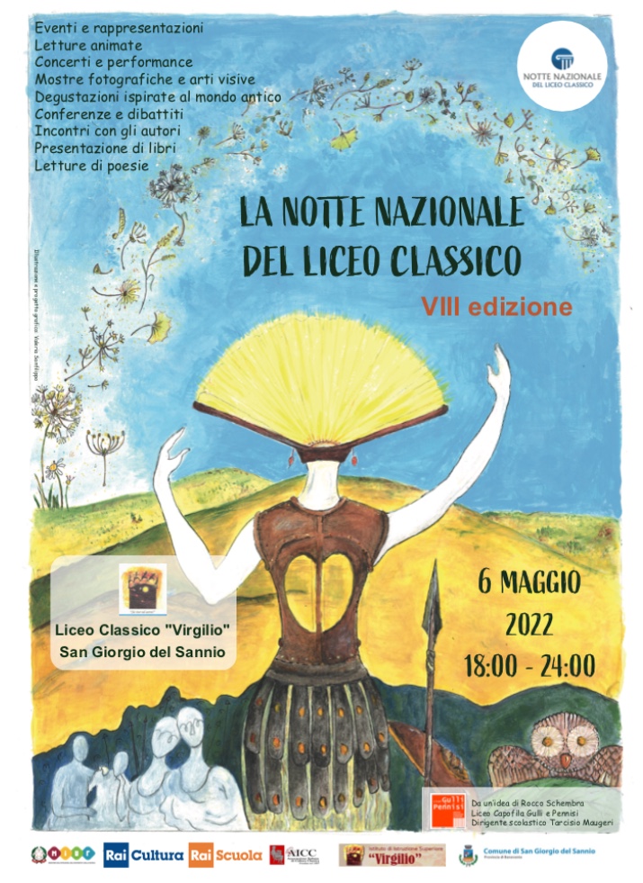 Il 6 maggio anche il “Virgilio” di San Giorgio del Sannio partecipa alla Notte del Liceo Classico